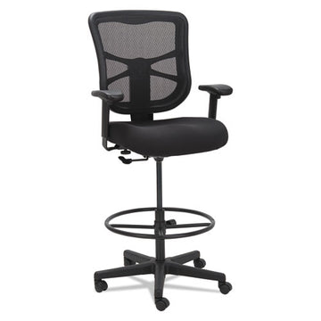 Alera® Alera Elusion Series Mesh Stool, Supports Up To 275 Lb, 22.6" To 31.6" Seat Height, Black freeshipping - TVN Wholesale
